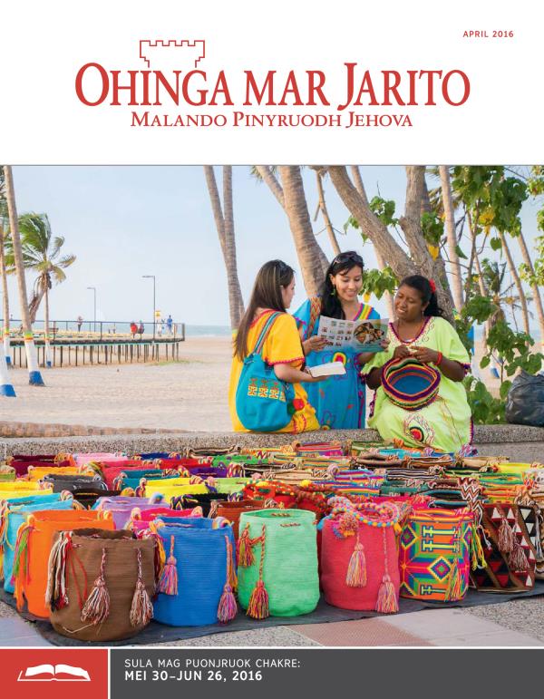 Ohinga mar Jarito Gocho mar Puonjruok, April 15, 2016