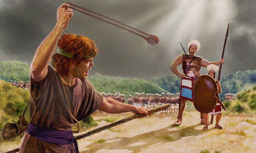 Daudi wiro orujre e wiye kochomo Goliath