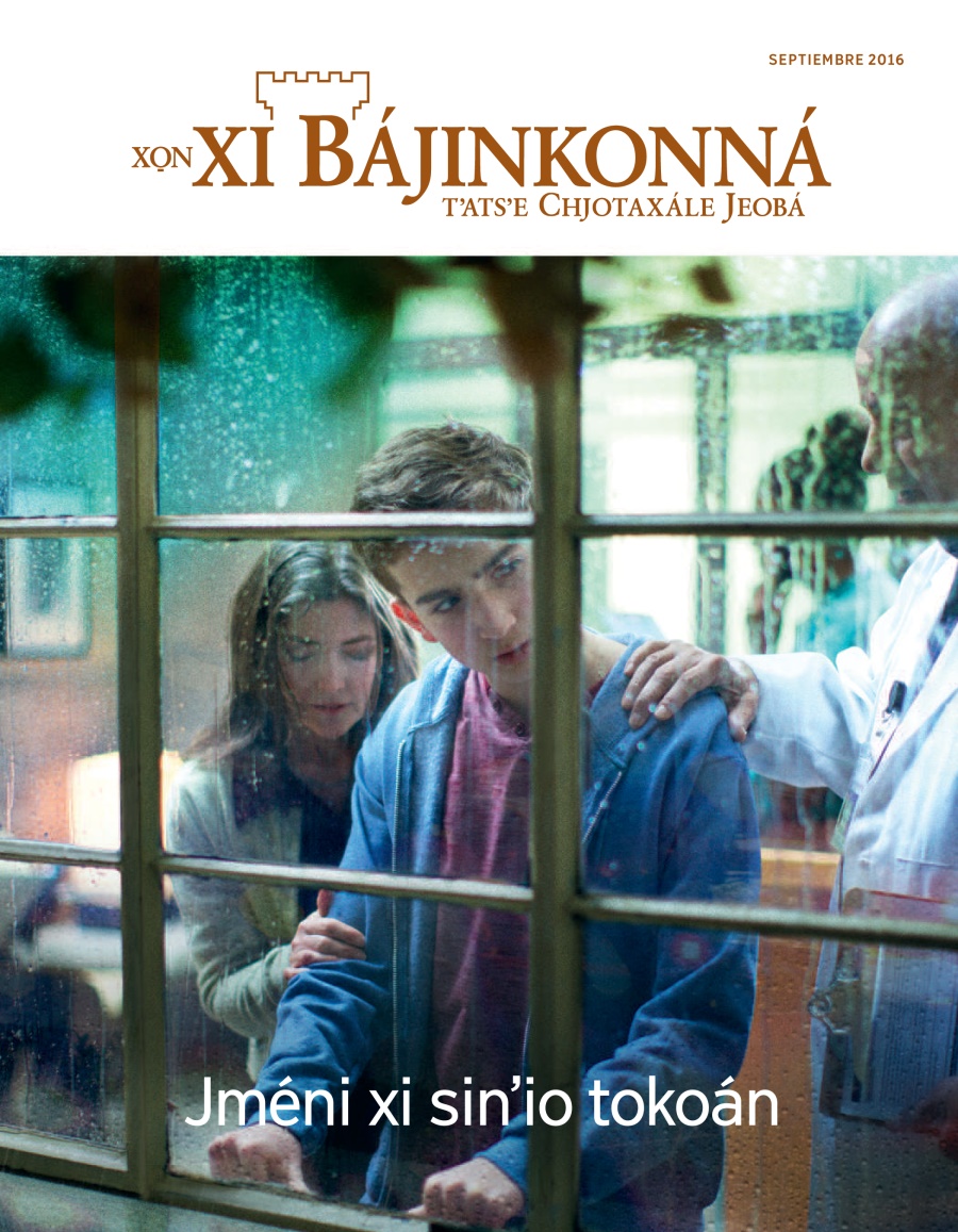 Portadale Xo̱n xi Bájinkonná, septiembre 2016 | Jméni xi sinʼio tokoán