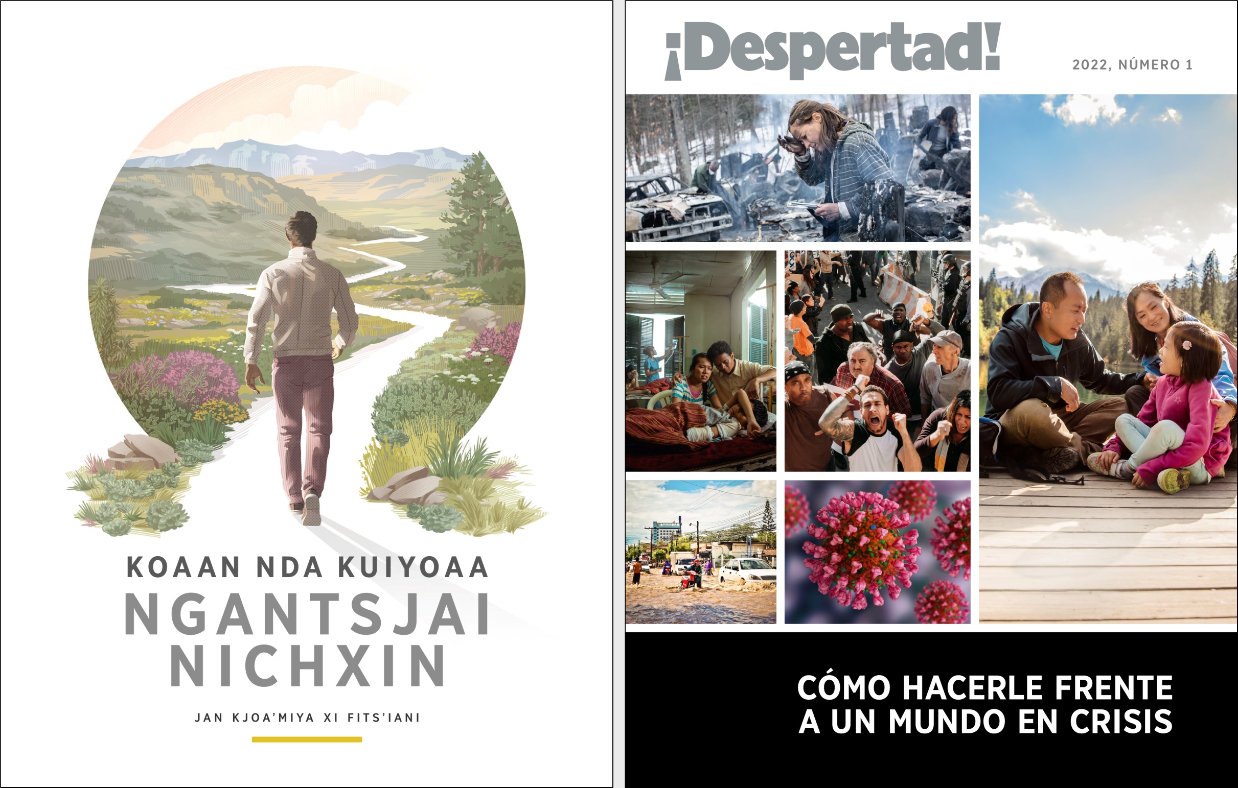 Folleto “Koaan nda kuiyoaa ngantsjai nichxin” kao revista “¡Despertad!”, número 1 de 2022.