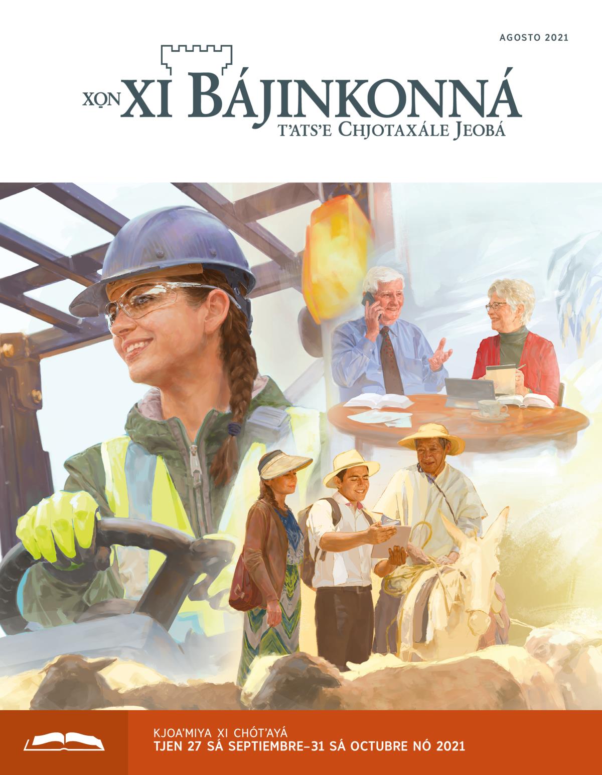 Xo̱n xi Bájinkonná (xi chotʼaya), sá agosto nó 2021.