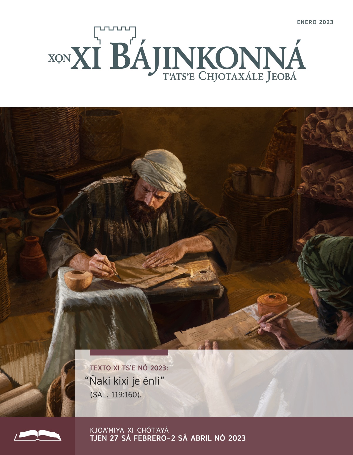 Xo̱n xi Bájinkonná (xi chotʼaya), sá enero nó 2023.