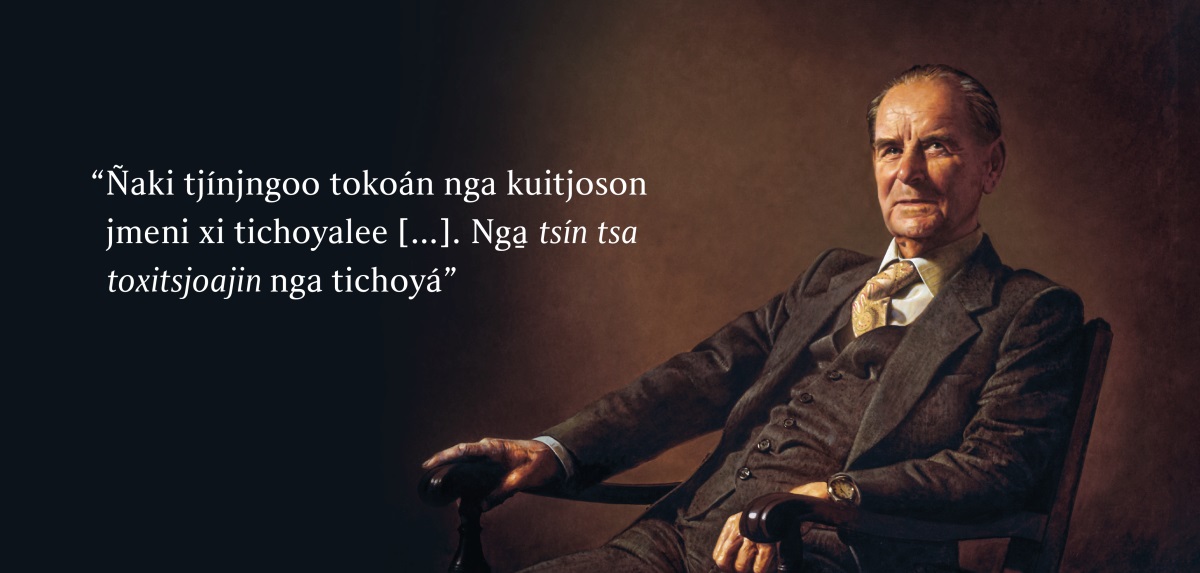 Je ndsʼee Frederick Franz. Ya jña tíjna itso xi tjítʼa: “Ñaki tjínjngoo tokoán nga kuitjoson jmeni xi tichoyalee [ . . . ]. Nga̱ tsín tsa toxitsjoajin nga tichoyá”.