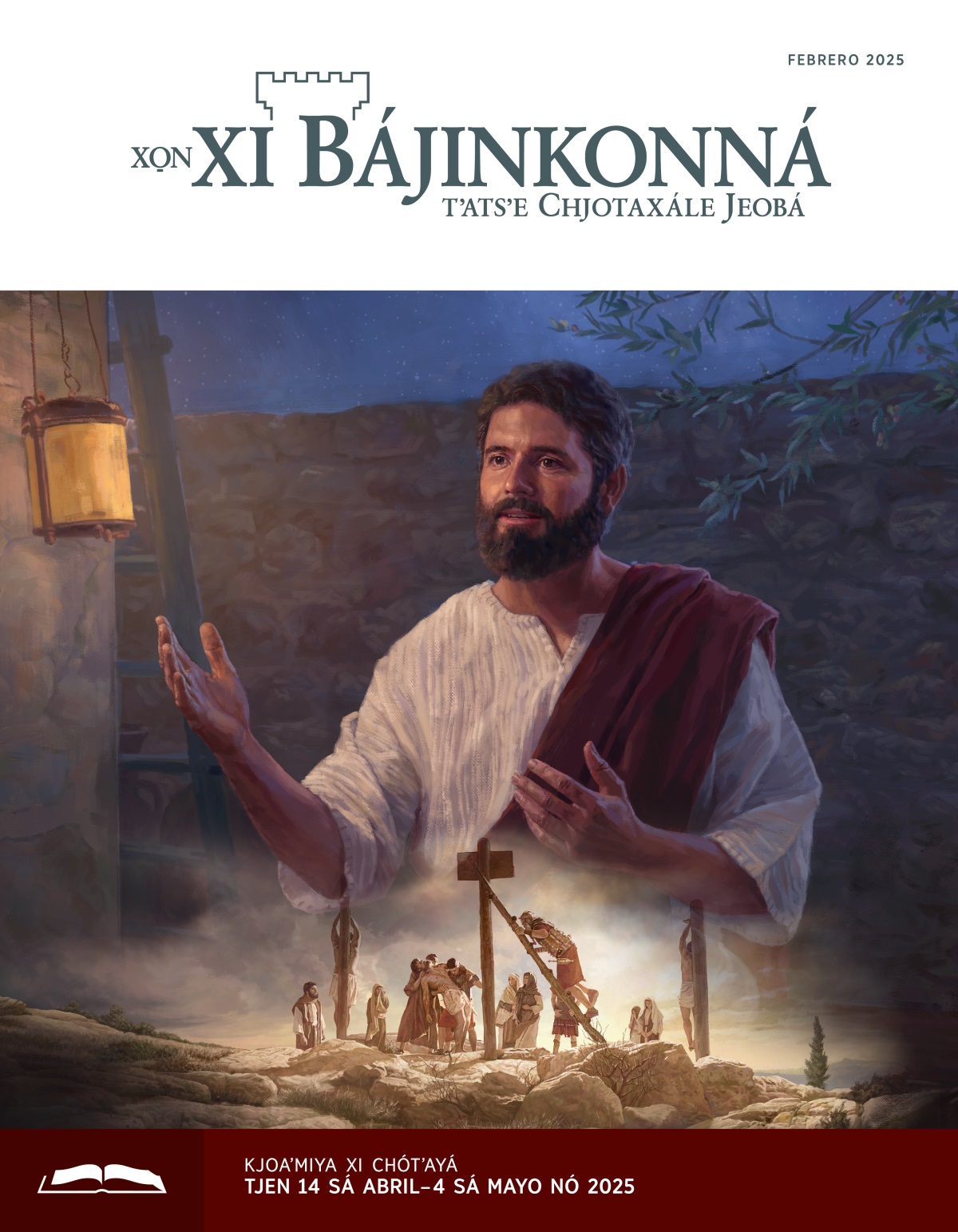 Sén xi faʼaitʼa: 1. Nga tínchja̱ je Jesús. 2. Kʼianga jekʼien Jesús, je sondado romano tsakʼaonjen yaole Jesús.