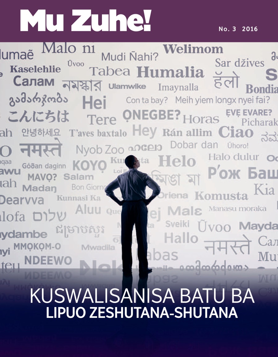 TONENI! Na. 3 2016 | Mwakumanethela Vukalu vwa Kujeneka Kulithzivathana mu Miyati