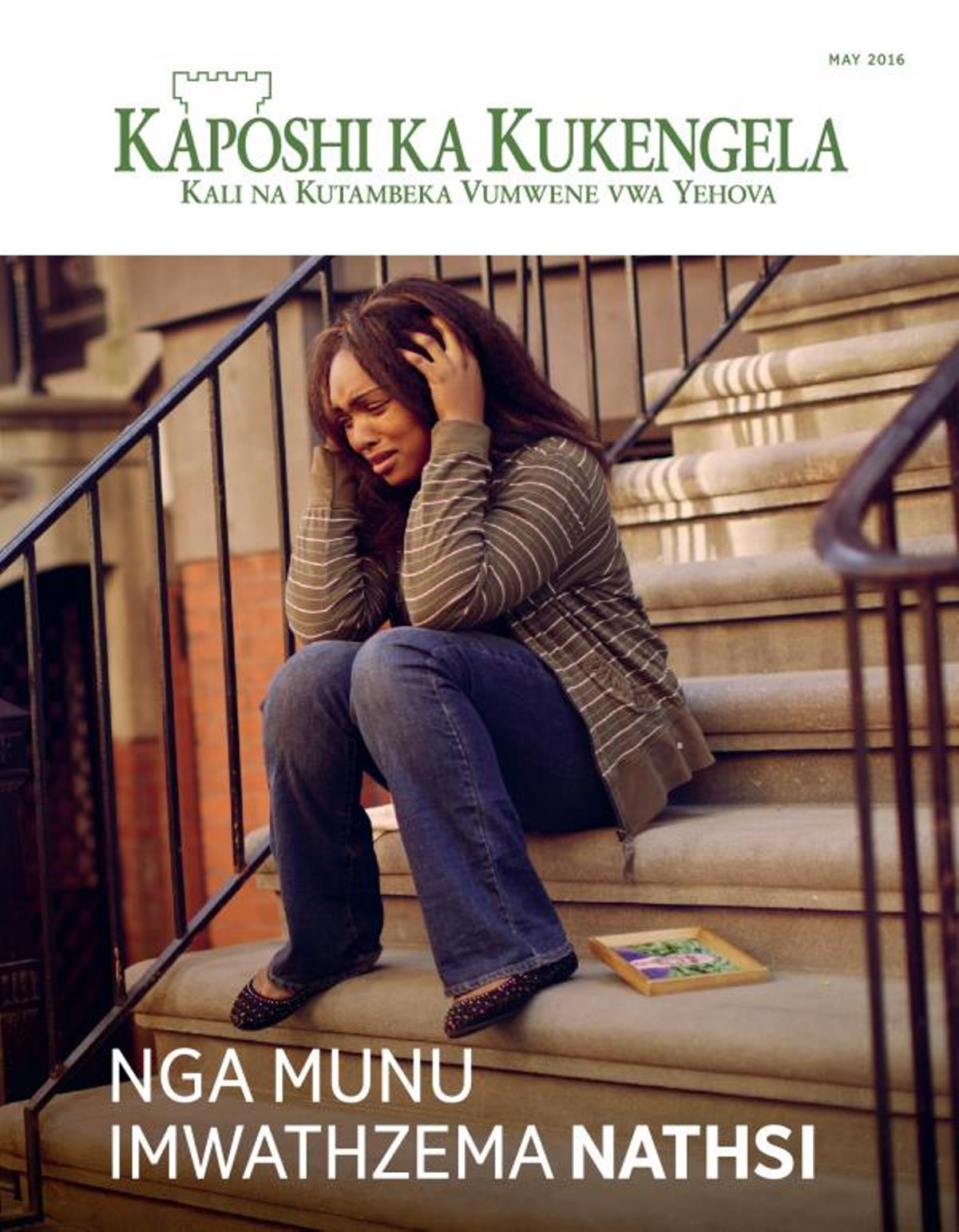 Kaposhi ka Kukengela ka, May 2016