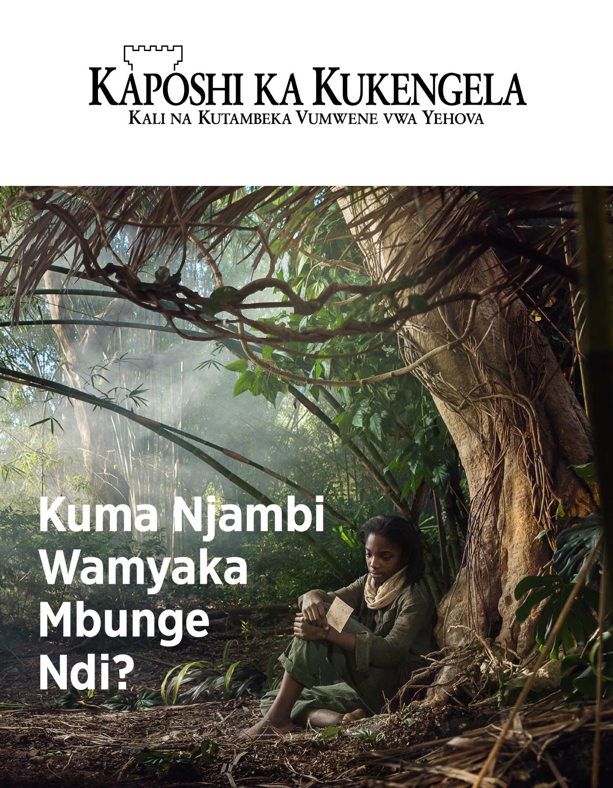 Mangazini ya Kaposhi ka Kukengela, Na. 3, 2018 | Kuma Njambi Wamyaka Mbunge Ndi?