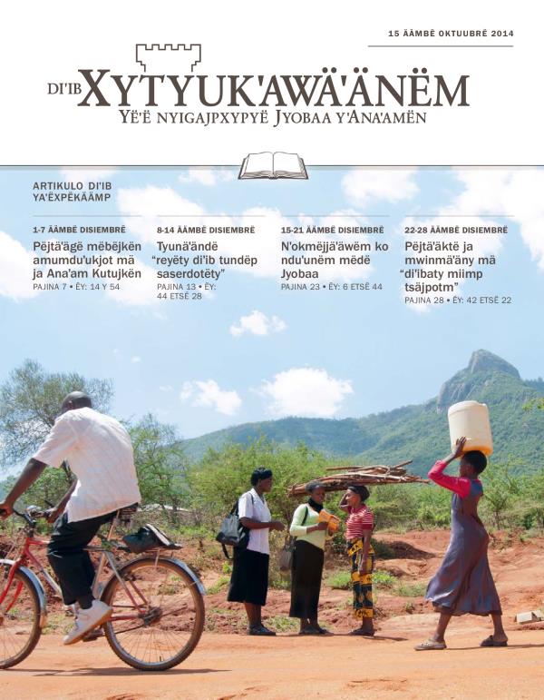Rebistë nyiˈak Diˈib Xytyukˈawäˈänëm (diˈib yaˈëxpëjkp), 15 äämbë oktuubrë 2014