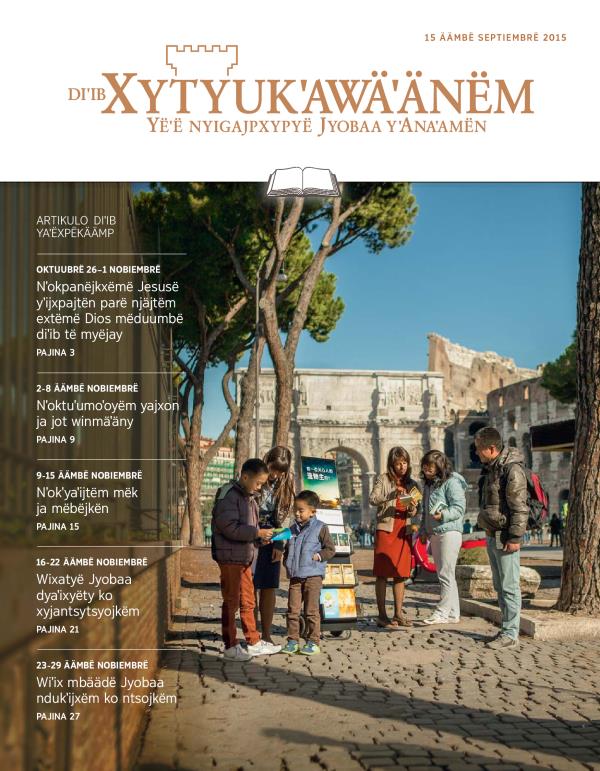 Diˈib Xytyukˈawäˈänëm 15 äämbë septiembrë 2015