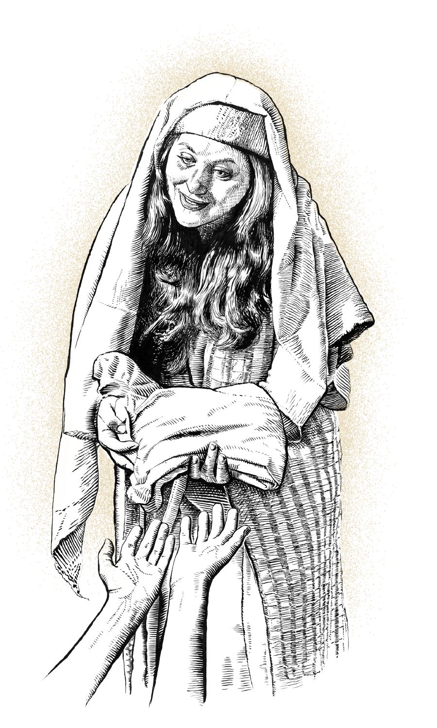 Tabita pe donn enn dimounn ki bizin led enn kado.