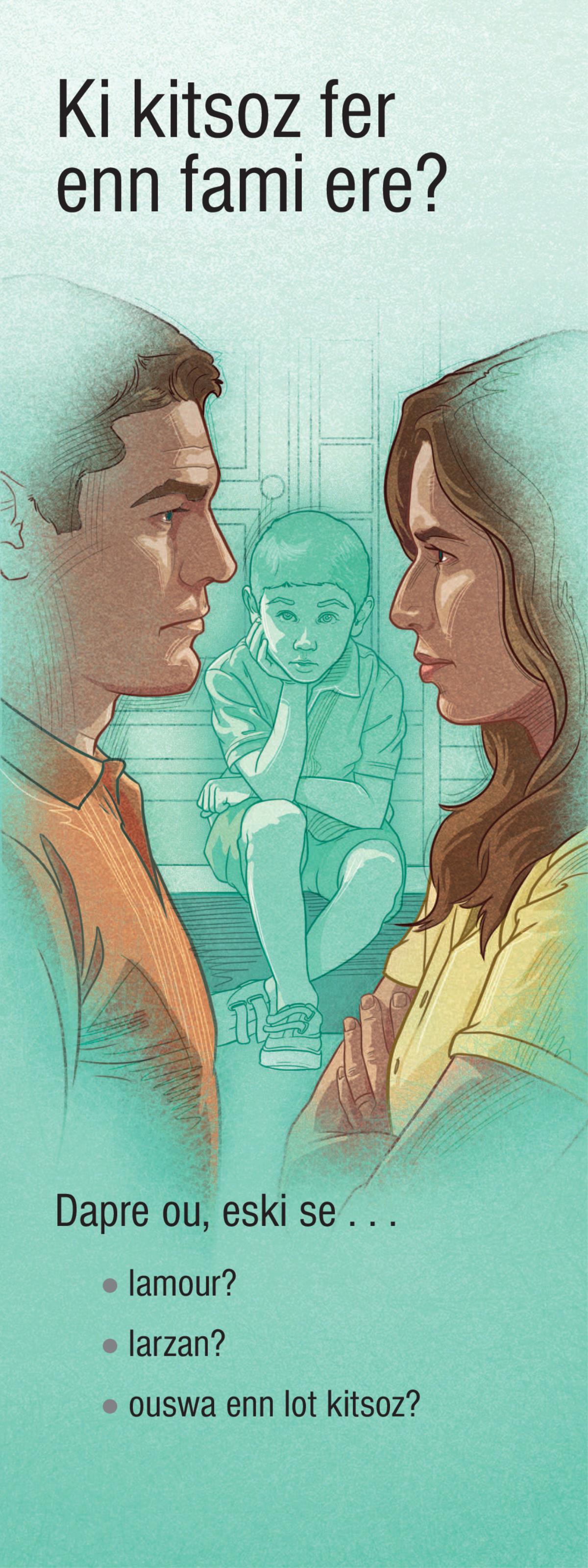 Ki Kitsoz Fer enn Fami Ere?