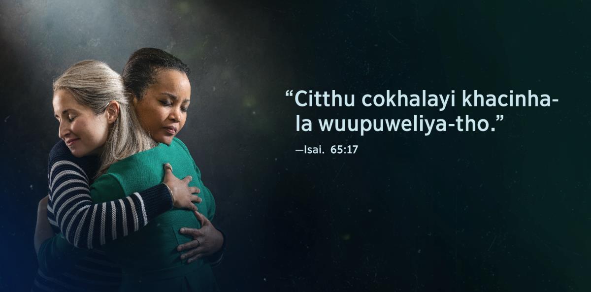 Moolumo “Citthu cokhalayi khacinhala wuupuweliya-tho” akumihiye nhina Isaiya 65:17, akhumenle nipuro niri asirokorihu eeli ankapattana unaataphuwale nrima.