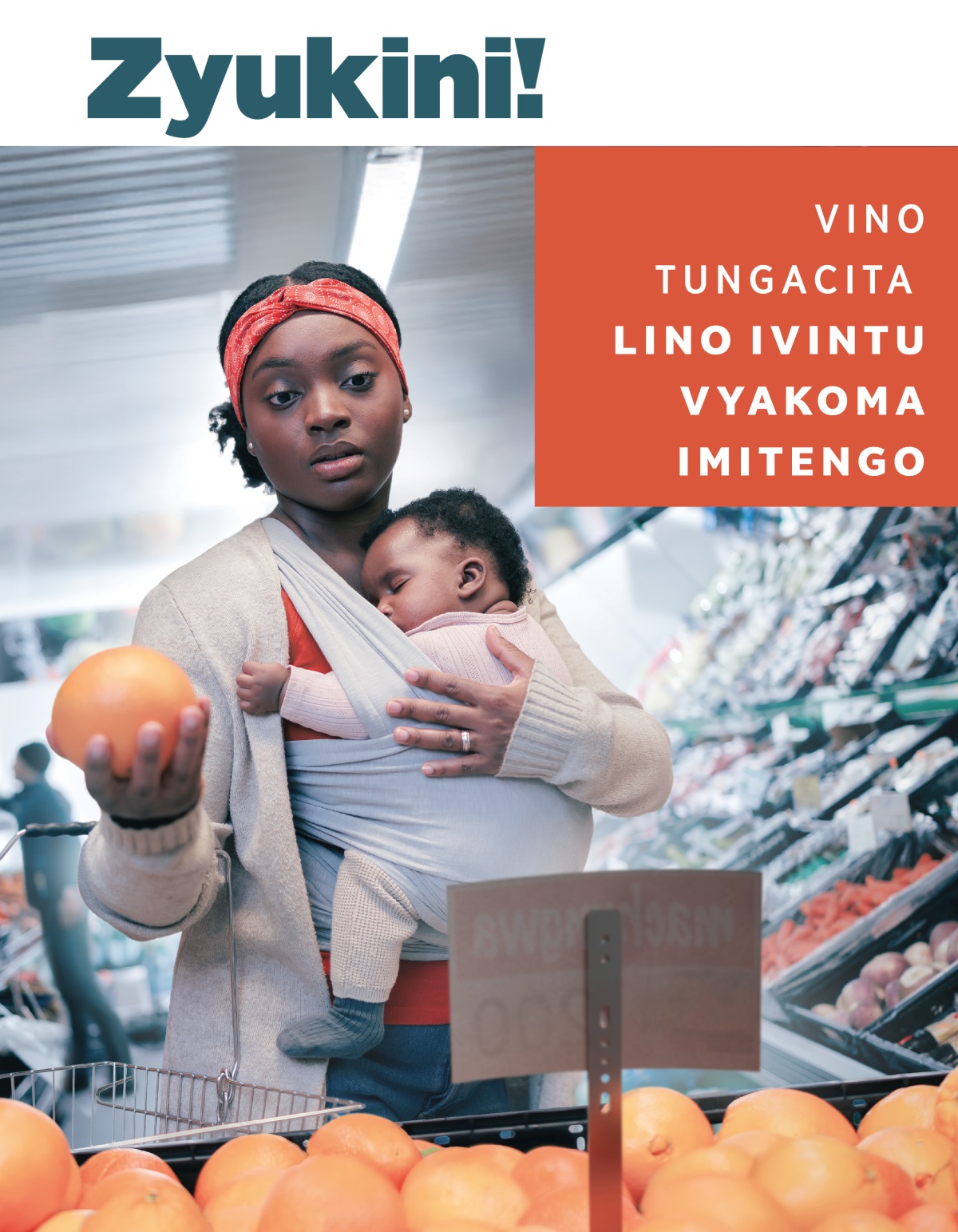 Muvyazi umwanaci uwatasakamikwa akulolekesha umutengo uwa vizao lino ali umwi isitolo ala ali nu mwanakwe uwatakasula.