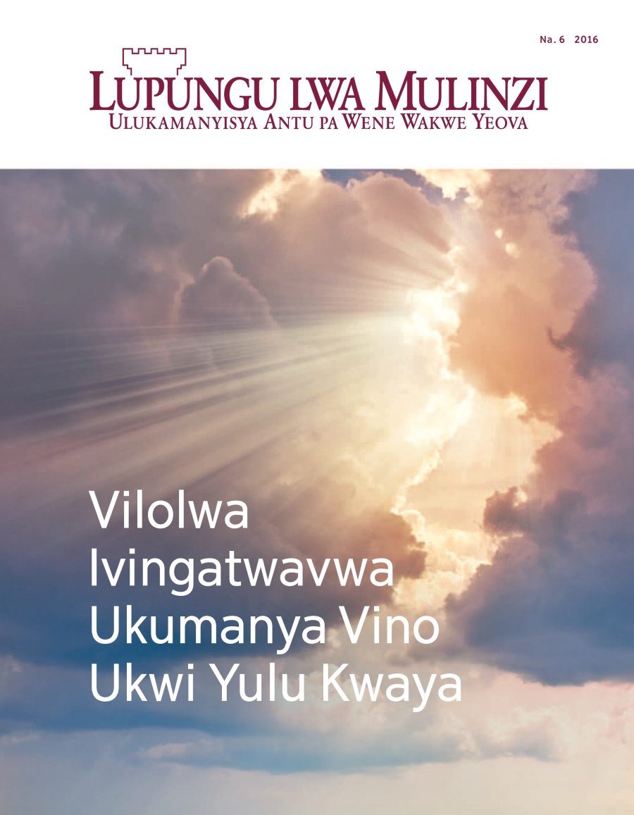 Lupungu Lwa Mulinzi Na. 6 2016 | Vilolwa Ivingatwavwa Ukumanya Vino Ukwi Yulu Kwaya