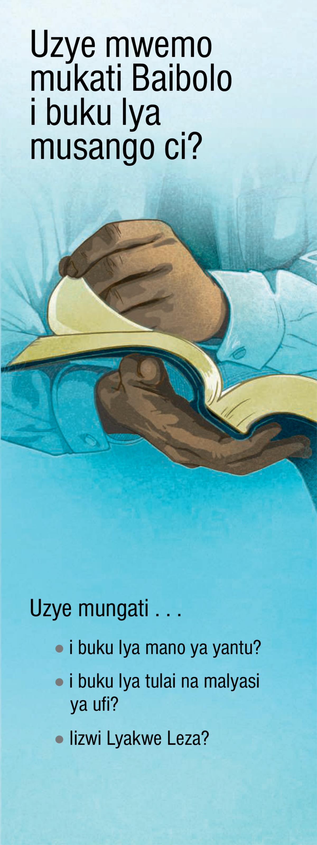 Uzye mwemo mukati Baibolo i buku lya musango ci?