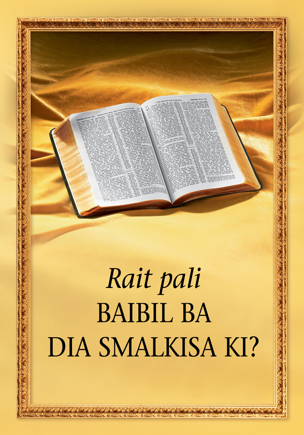 Una Biblia abierta y el título del libro “¿Qué enseña realmente la Biblia?”