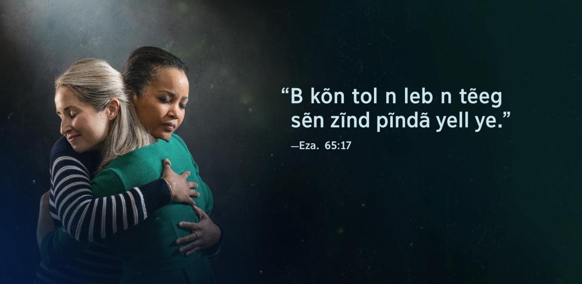 Saam-bi-pogs a yiib sẽn mobg taab tɩ wilgdẽ tɩ b basa b yam ne taaba, tɩ Ezayi 65:17 sẽn yet tɩ “B kõn tol n leb n tẽeg sẽn zĩnd pĩndã yell ye” wã be b sɛɛgẽ.