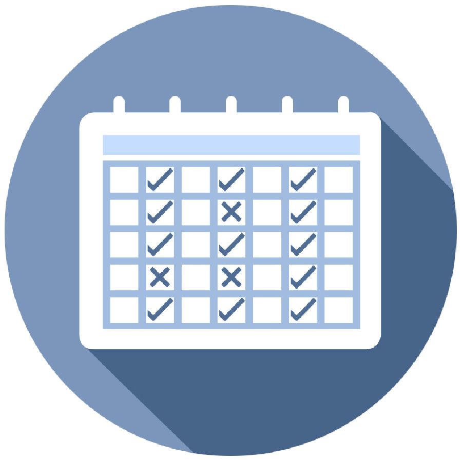 အမှတ်အသားတွေနဲ့ ပြည့်နေတဲ့ ပြက္ခဒိန်