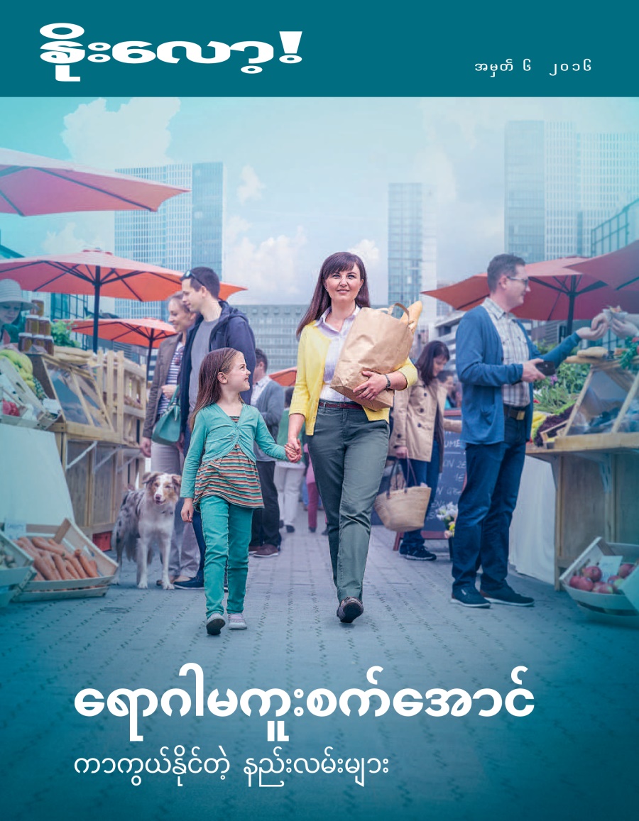 နိုးလော့! အမှတ် ၆၊ ၂၀၁၆ | ရောဂါမကူးစက်အောင် ကာကွယ်နိုင်ပုံ