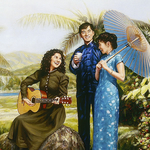 လူတစ်ဦး ကျမ်းစာဖတ်နေ