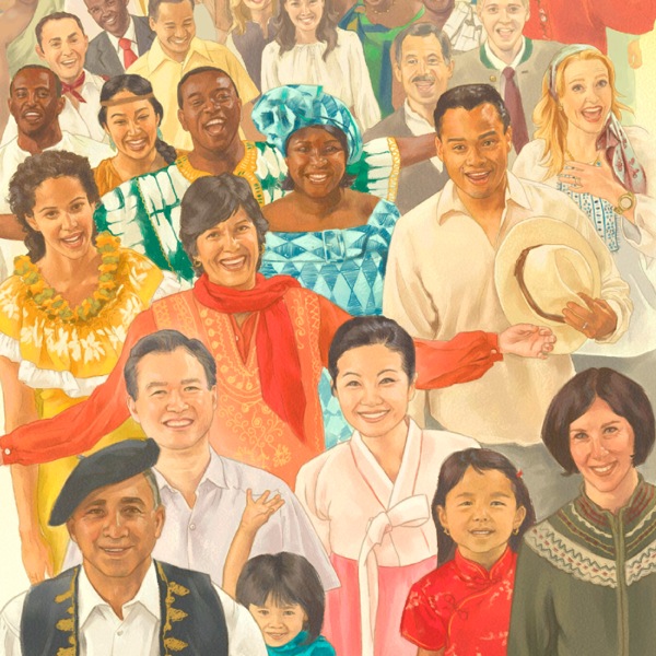 တစ်ကမ္ဘာလုံးကို အုပ်ချုပ်မယ့် အစိုးရလက်အောက်မှာ လူမျိုးအားလုံး စည်းလုံးနေကြ