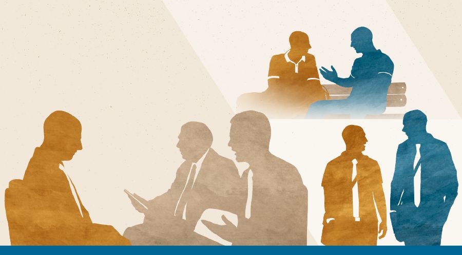 ဖယ်ဒီရီကို အကြီးအကဲတွေနဲ့ တွေ့ဆုံစဉ်၊ အန်တိုနီယိုက အချိန်ပေး နားထောင်ပြီး အားပေးနေစဉ်