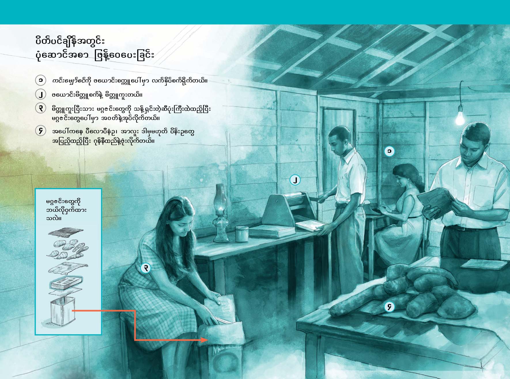 စာမျက်နှာ ၁၁၂၊ ၁၁၃ ပါ လေးထောင့်ကွက်