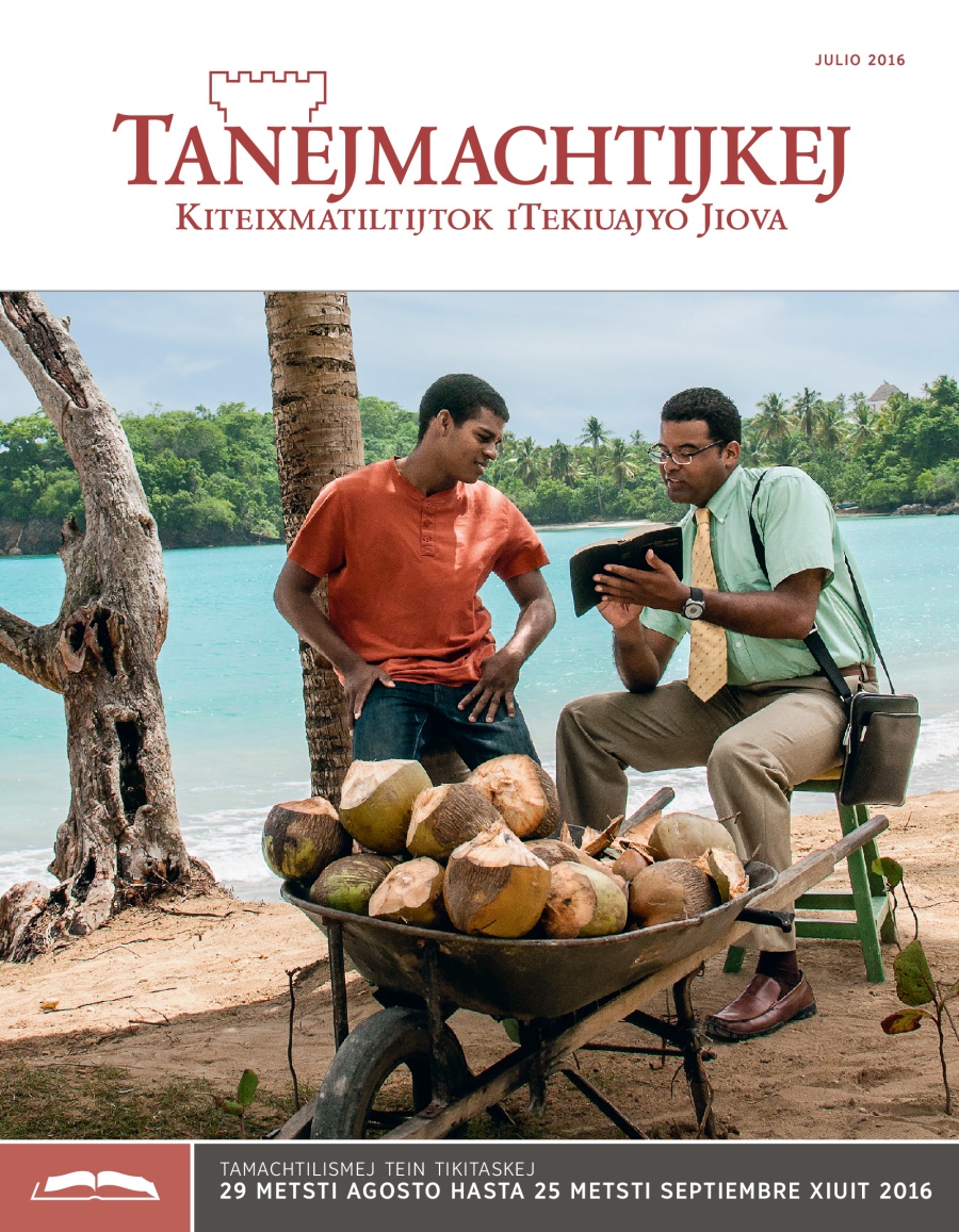 Tanejmachtijkej (tein ika timomachtiaj) julio 2016