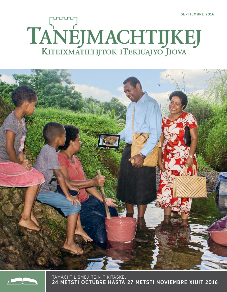 Tanejmachtijkej (tein ika timomachtiaj) septiembre 2016