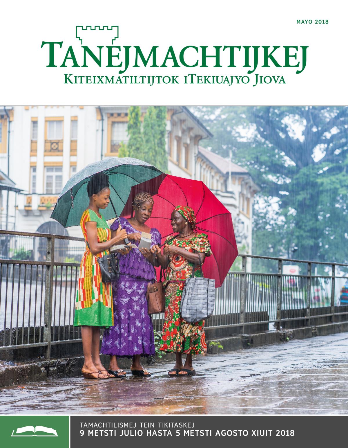 Tanejmachtijkej, mayo 2018