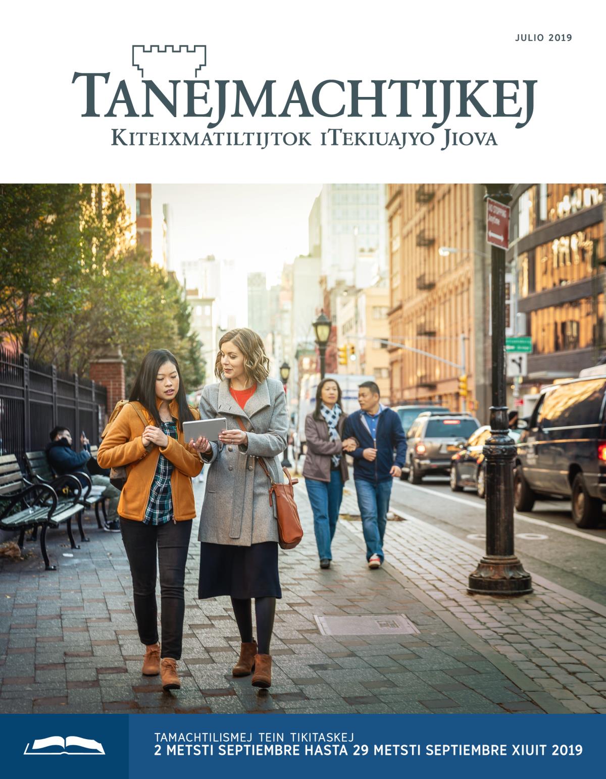 Tanejmachtijkej (tein ika timomachtiaj), julio 2019