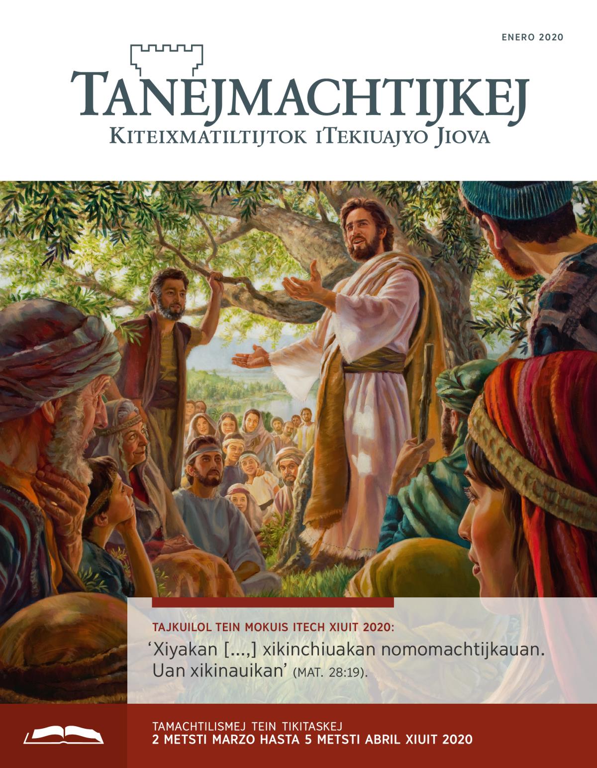 Tanejmachtijkej (tein ika timomachtiaj), marzo xiuit 2020.