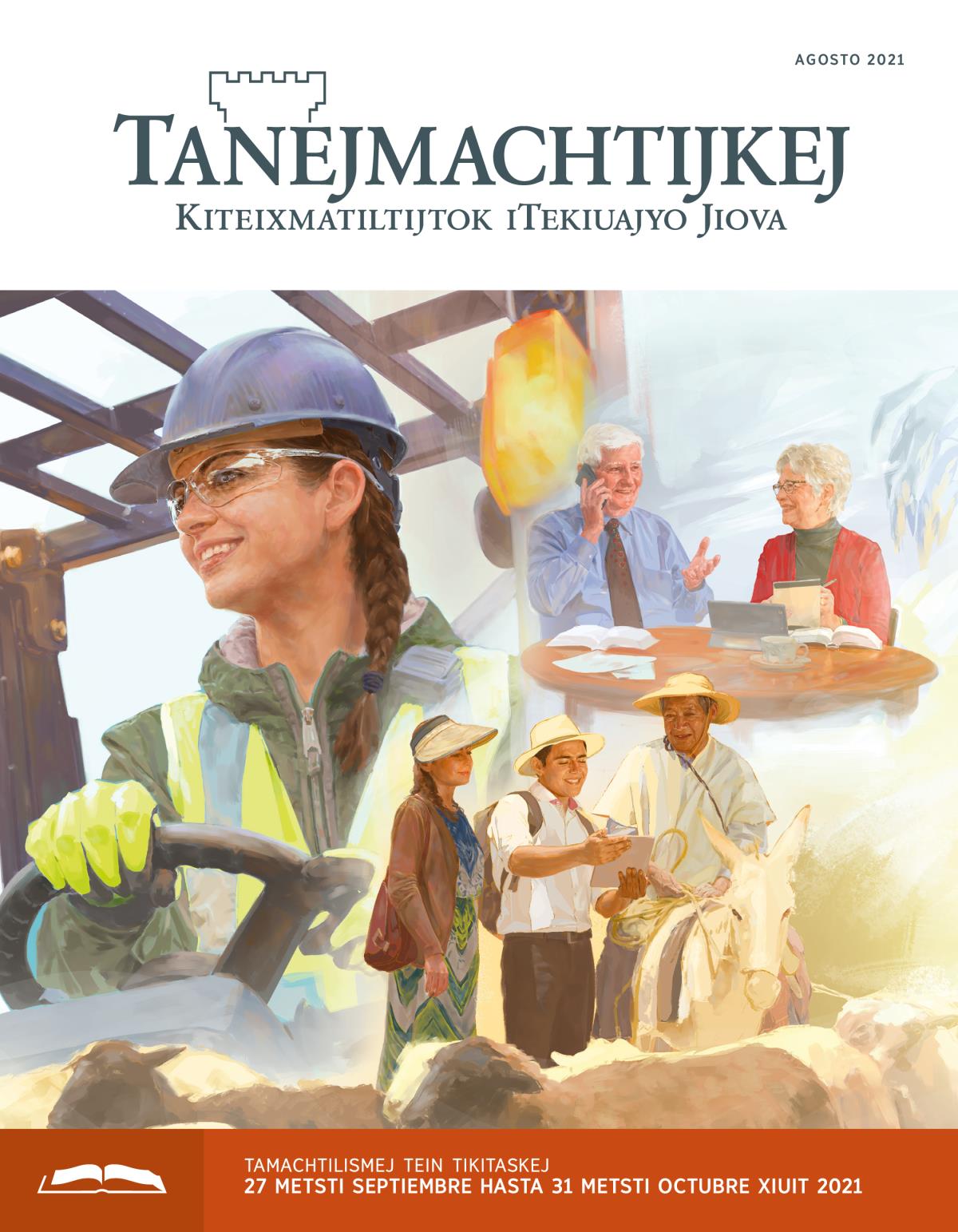 Tanejmachtijkej (tein ika timomachtiaj), agosto 2021.