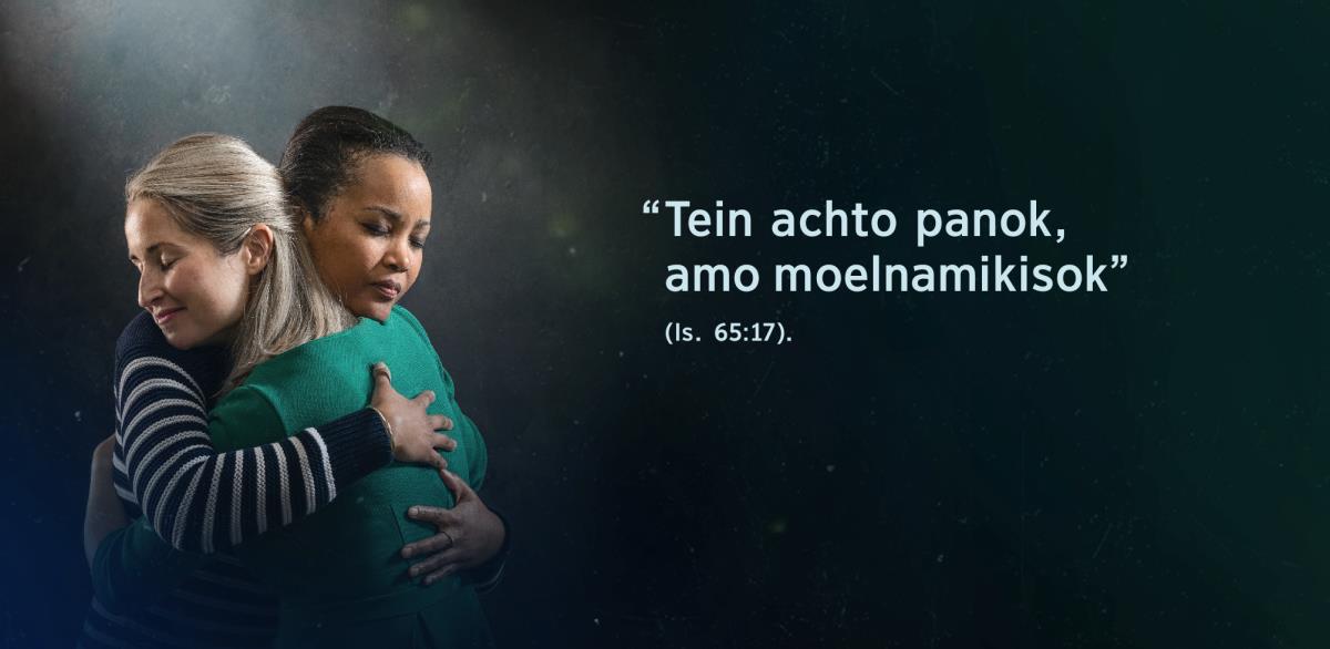 Tajtolmej “Tein achto panok, amo moelnamikisok”, tein mokixtia itech Isaías 65:17, nesij ininnakastan ome tokniuan siuamej akin monauajtokej uan moita ke yolseujtokej.