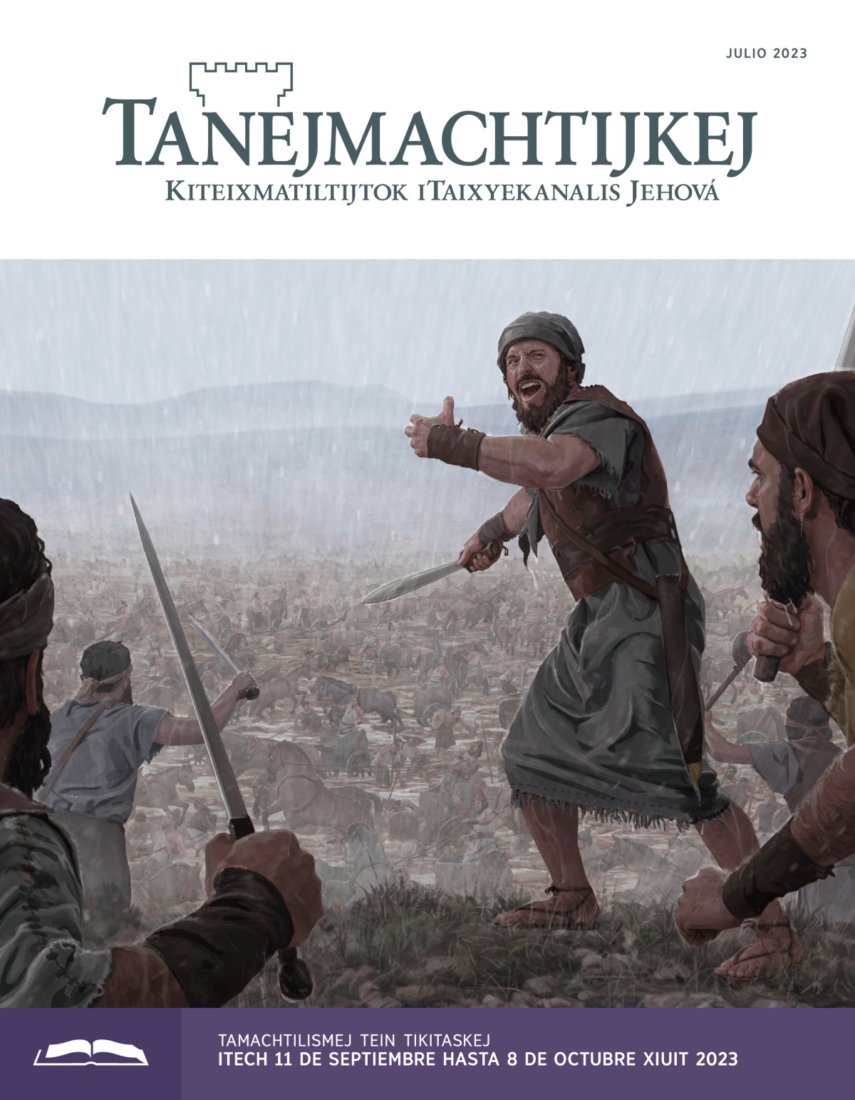 Tanejmachtijkej (tein ika timomachtiaj), julio de 2023.