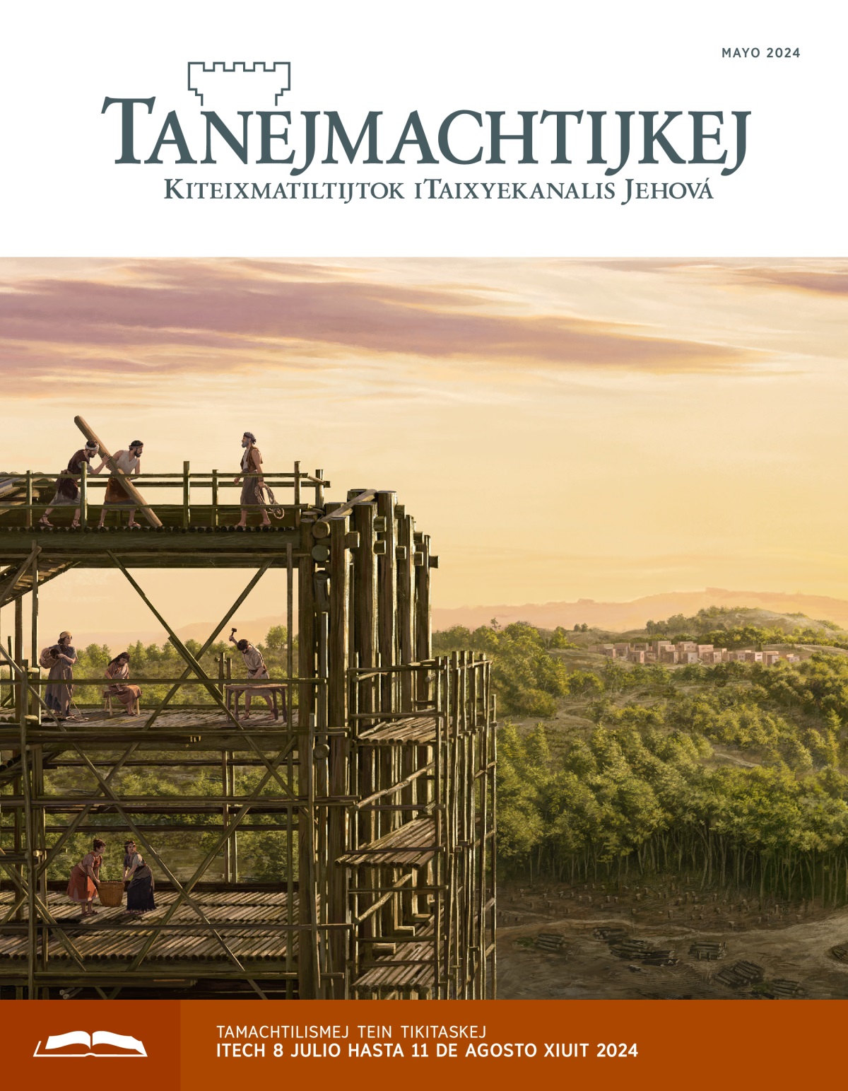 Noé uan ichankauan kichijchiujtokej arca. De uejka moita se xolaltsin tein yetok tatajko de se koujtaj.