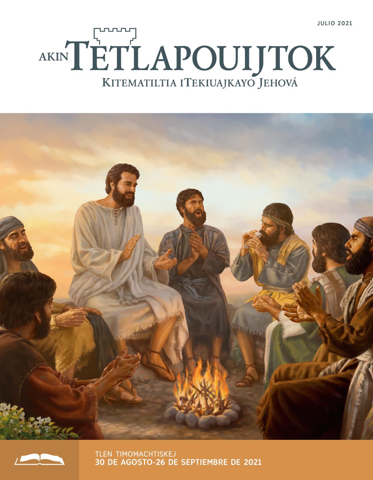 Revista Akin Tetlapouijtok (tlen ika timomachtiaj), julio 2021.