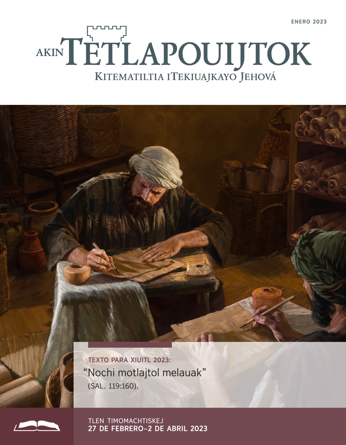 Revista Akin Tetlapouijtok (tlen ika timomachtiaj), enero 2023.