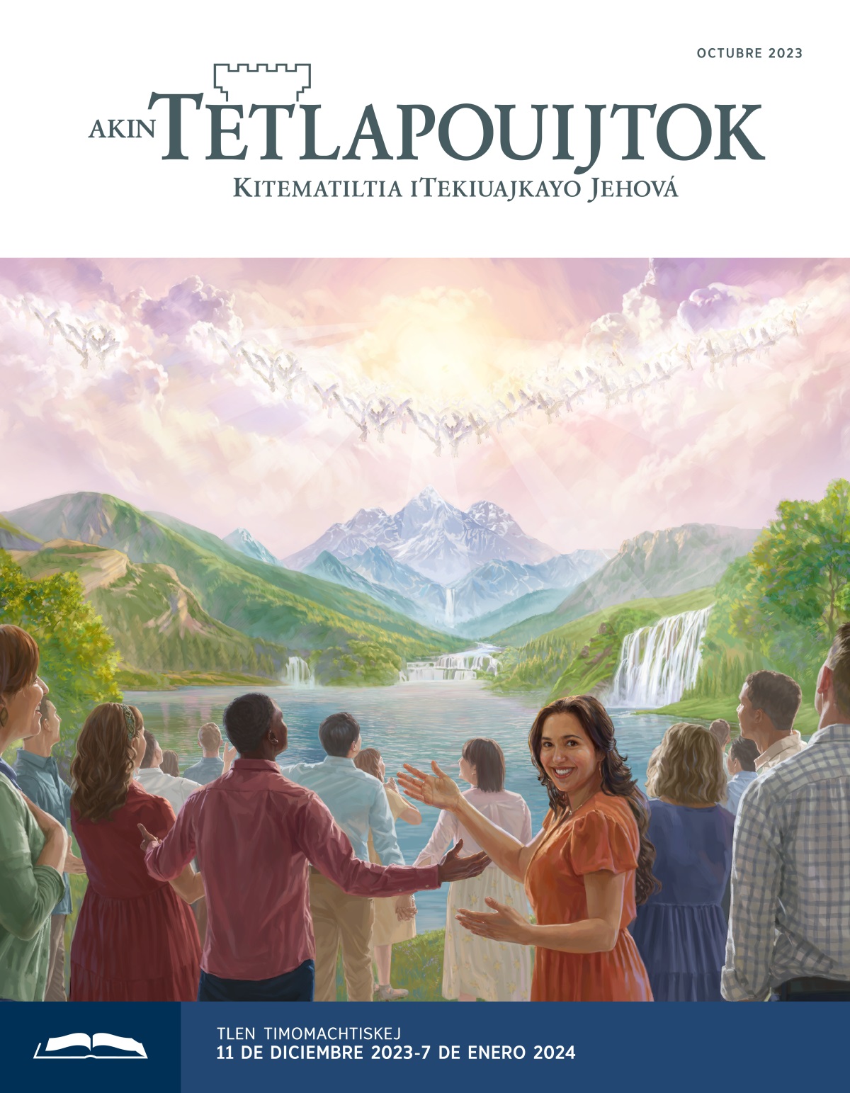Ángeles uan akinmej katej itech xochitlali pakij uan kiueyichiuaj Jehová.
