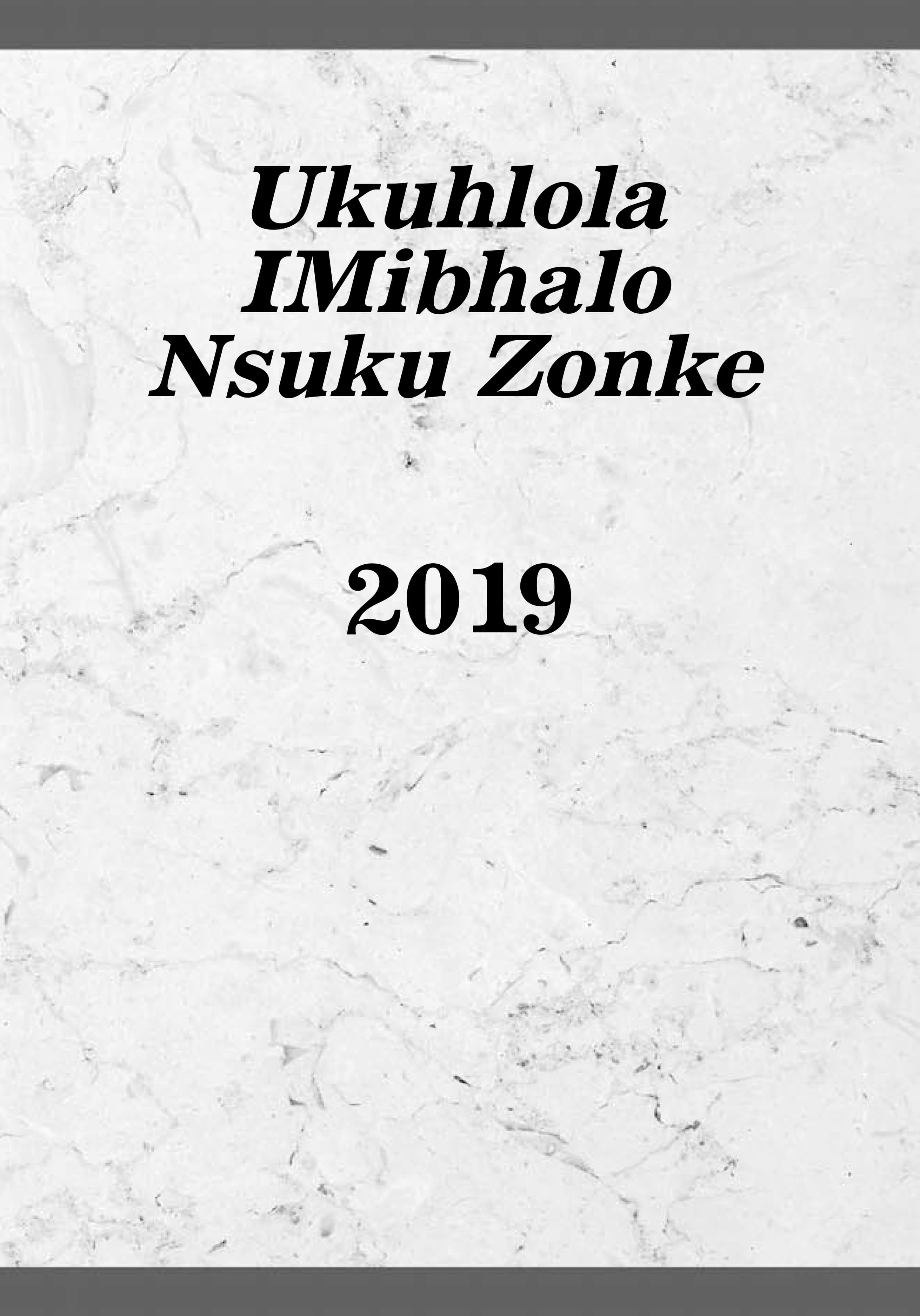 Ukuhlola IMibhalo Nsuku Zonke—2019
