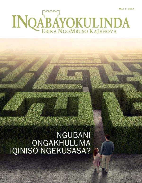 Cover of the Watchtower Magazine, May 2014 | Can Anyone See the Future?