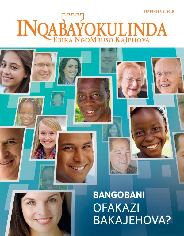 Cover of the Watchtower Magazine, September 2015 | Who Are Jehovah’s Witnesses?