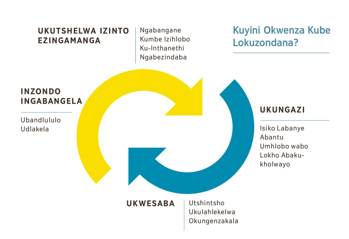 Ama-arrow amabili ashengisa okwenzakalayo endabeni yokuzondana kwabantu. 1. Ukutshelwa izinto ezingamanga ngabangane kumbe izihlobo loba ngabezindaba. 2. Ukungazi isiko labanye abantu, umhlobo wabo kumbe lokho abakukholwayo. 3. Ukwesaba utshintsho, ukulahlekelwa kumbe okungenzakala. 4. Inzondo okugoqela ukubandlulula lodlakela.