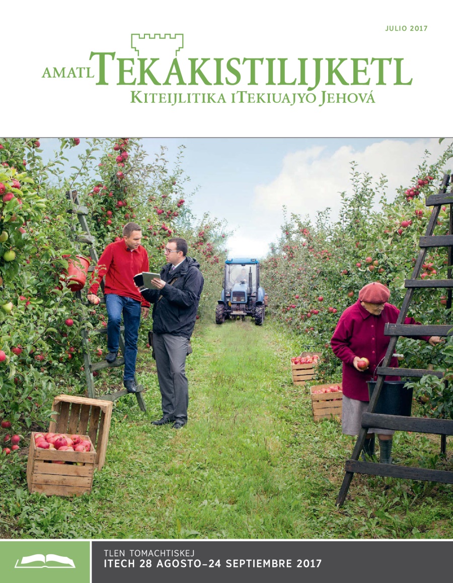 Amatl Tekakistilijketl (tlen tomachtiaj), julio 2017