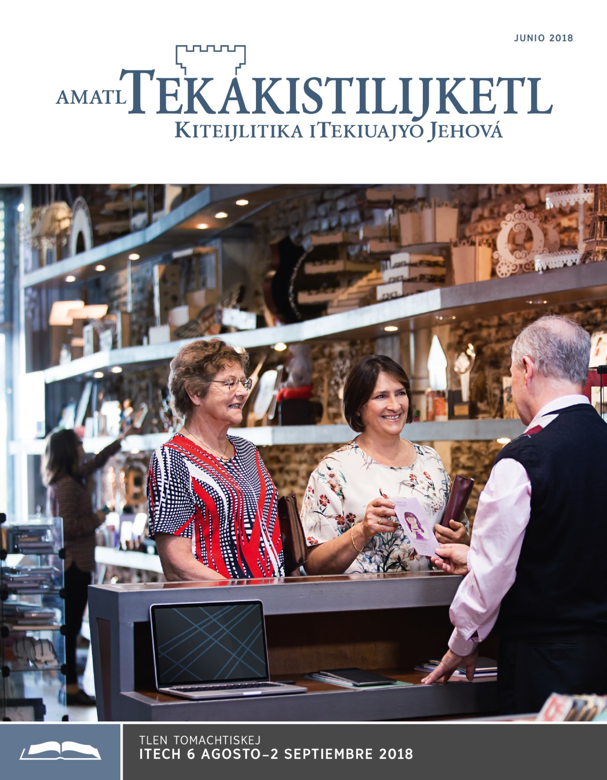 Amatl Tekakistilijketl (tlen tomachtiaj), junio 2018