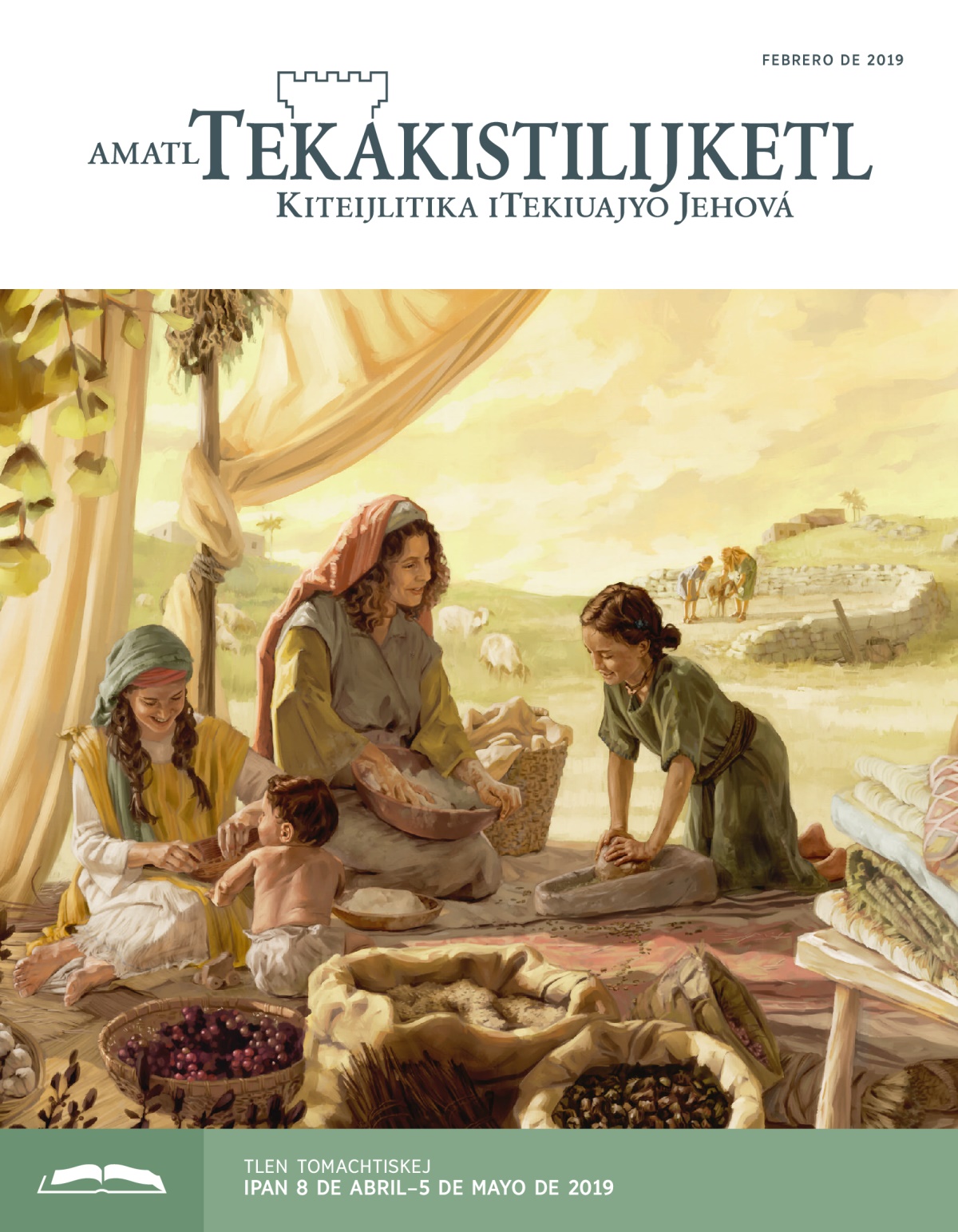 Amatl Tekakistilijketl (tlen tomachtiaj), febrero 2019