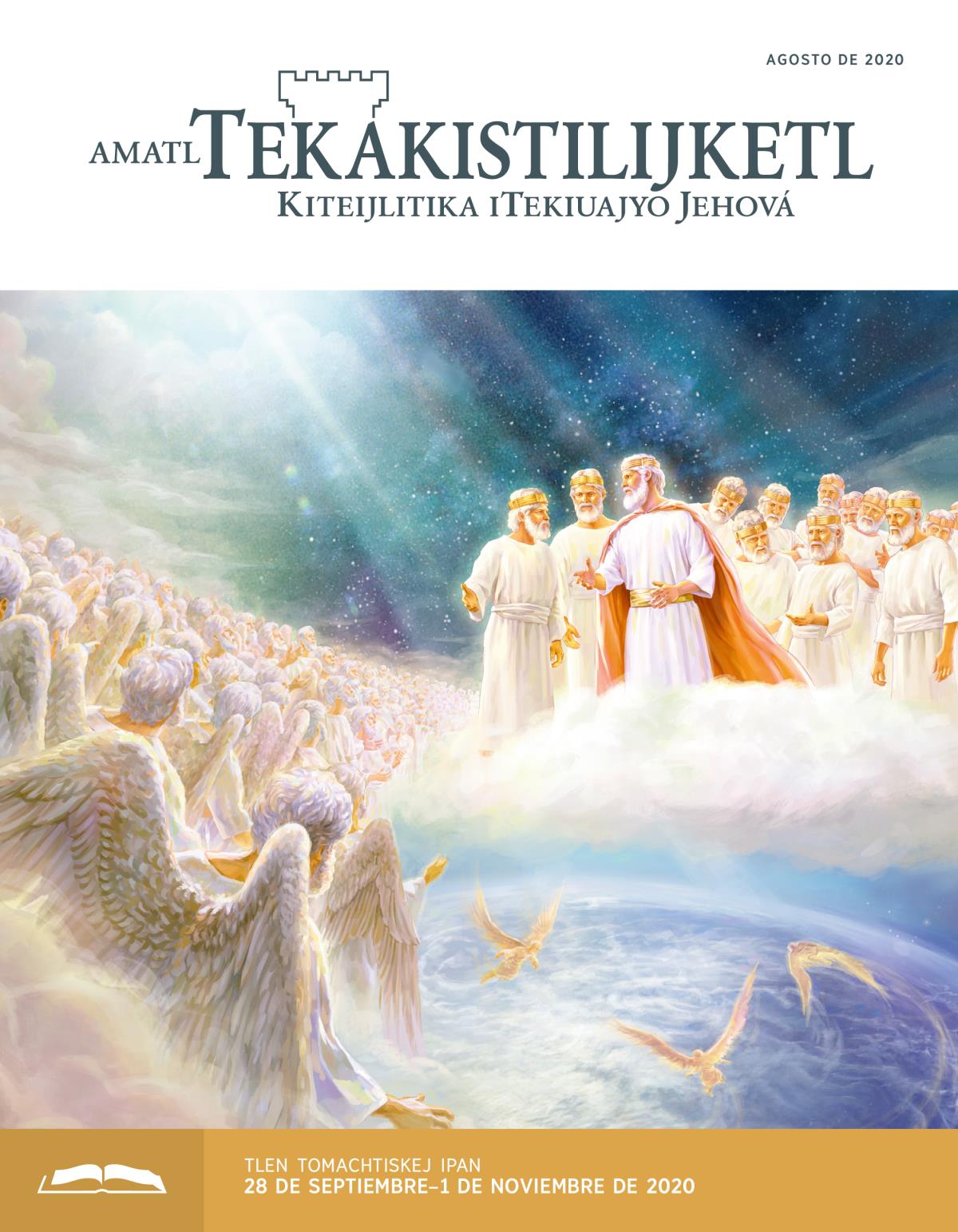 Amatl Tekakistilijketl (tlen tomachtiaj), agosto de 2020.