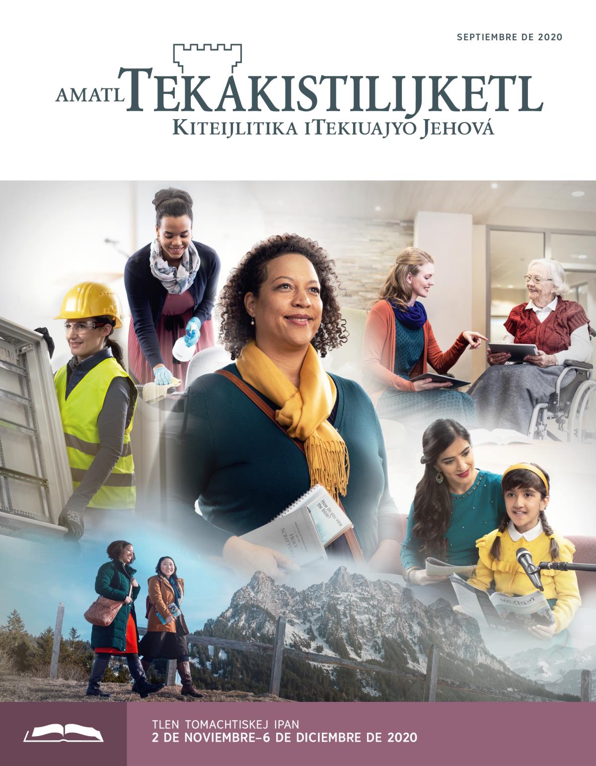 Amatl Tekakistilijketl (tlen tomachtiaj), septiembre de 2020.