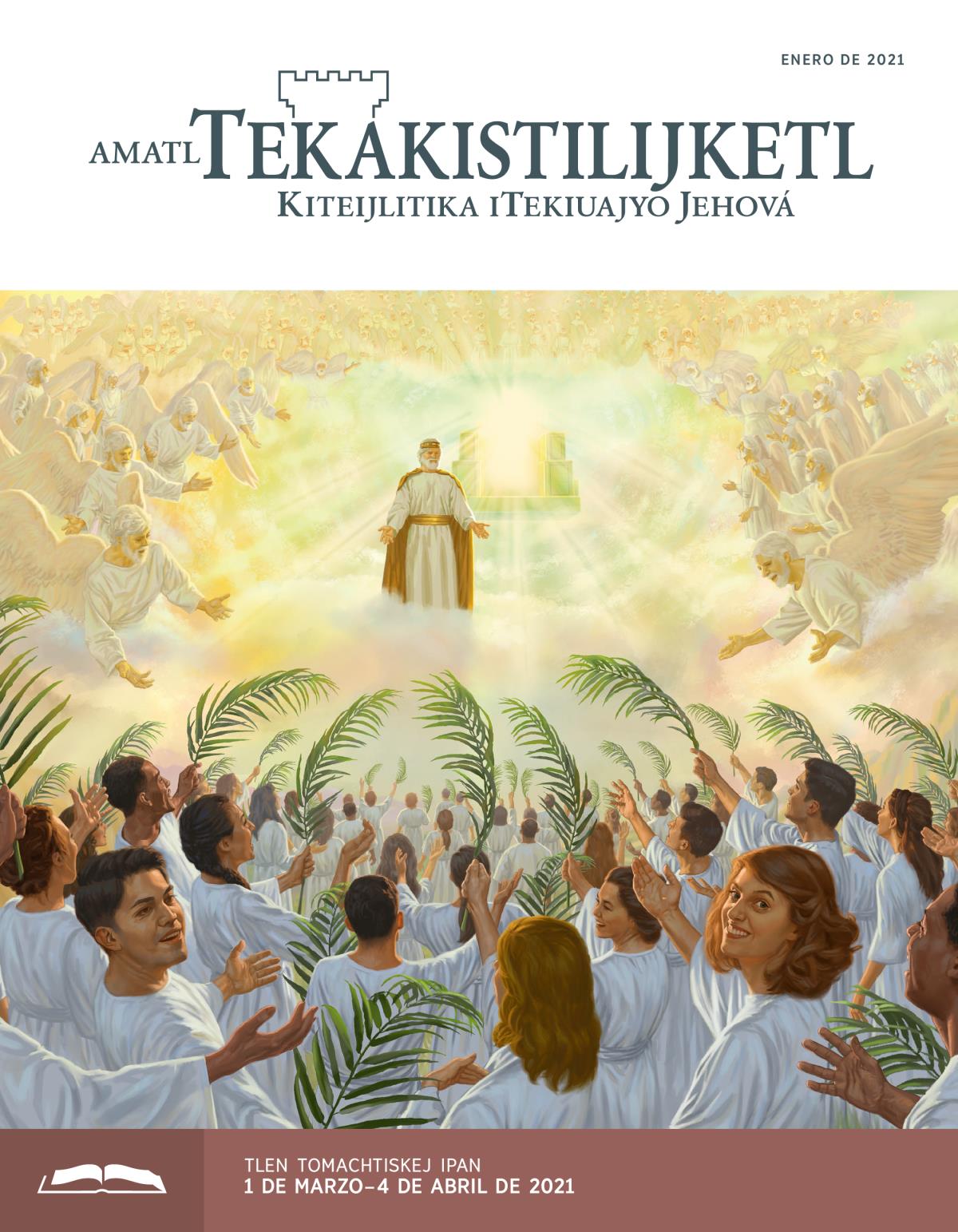 Amatl Tekakistilijketl (tlen tomachtiaj), enero de 2021.
