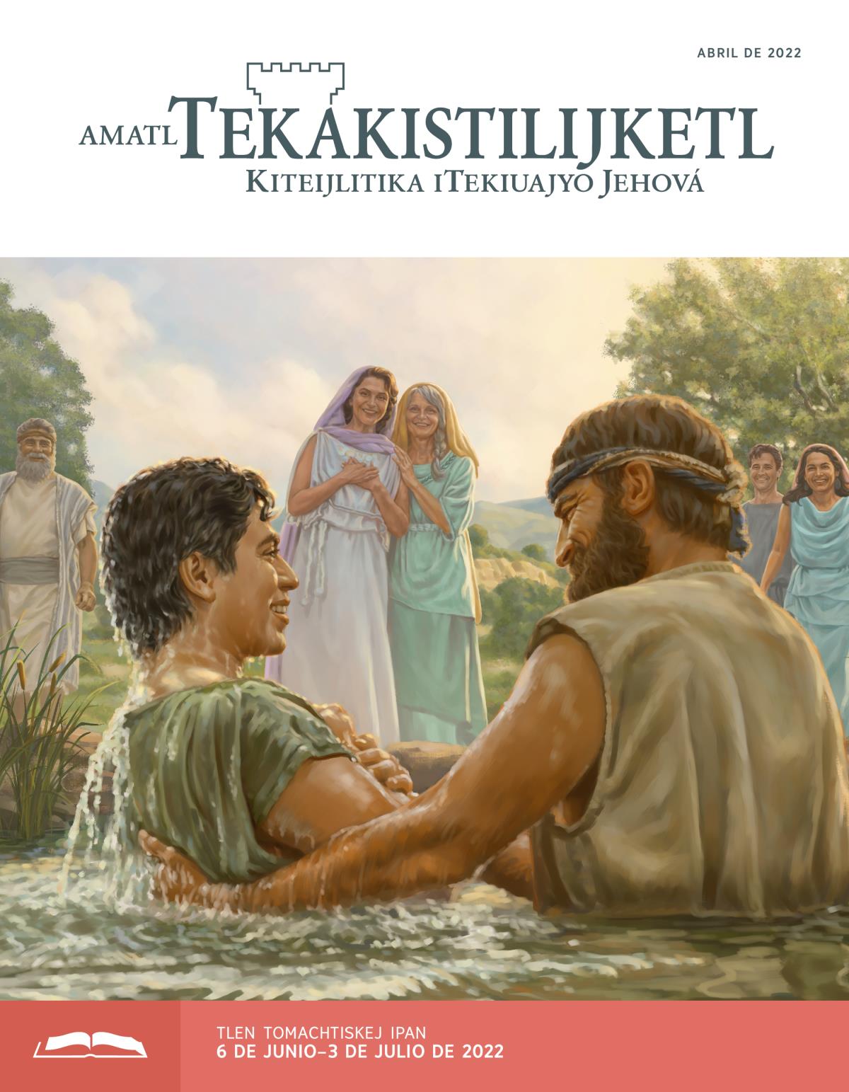 Amatl Tekakistilijketl (tlen tomachtiaj), abril de 2022.